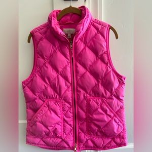 J Crew quilted vest